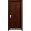 Puerta de dormitorio de madera sólida tallado exquisito